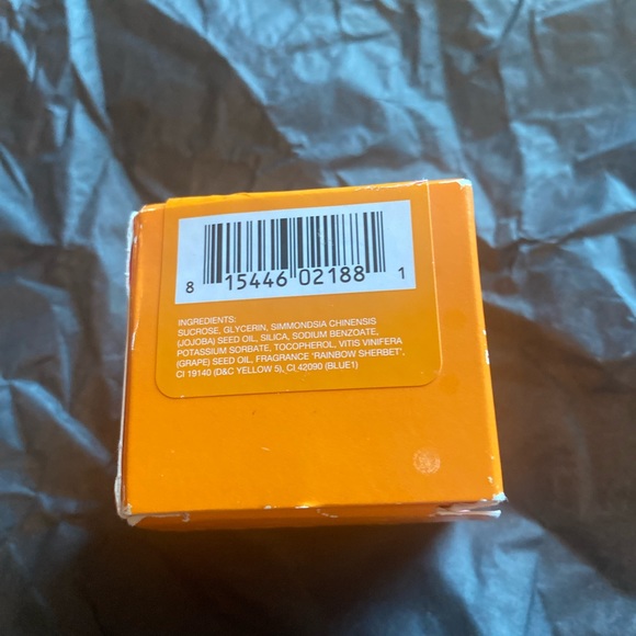 🌈NWT HP RAINBOW SHERBET” VELOUR LIP SCRUB, FROM 2018 SUMMER COLLECTION . JS🌈 - Picture 11 of 16